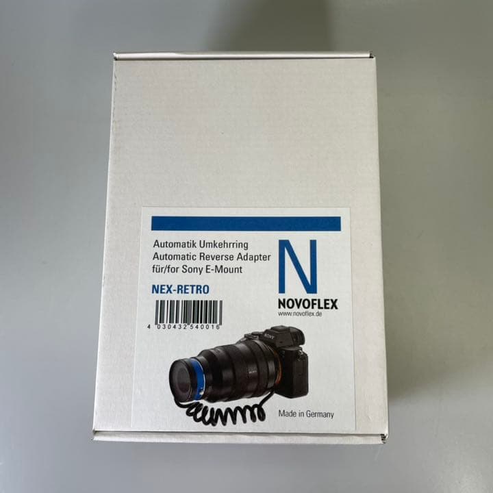 NOVOFLEX NEX-RETRO SONYα用マクロ撮影ユニット