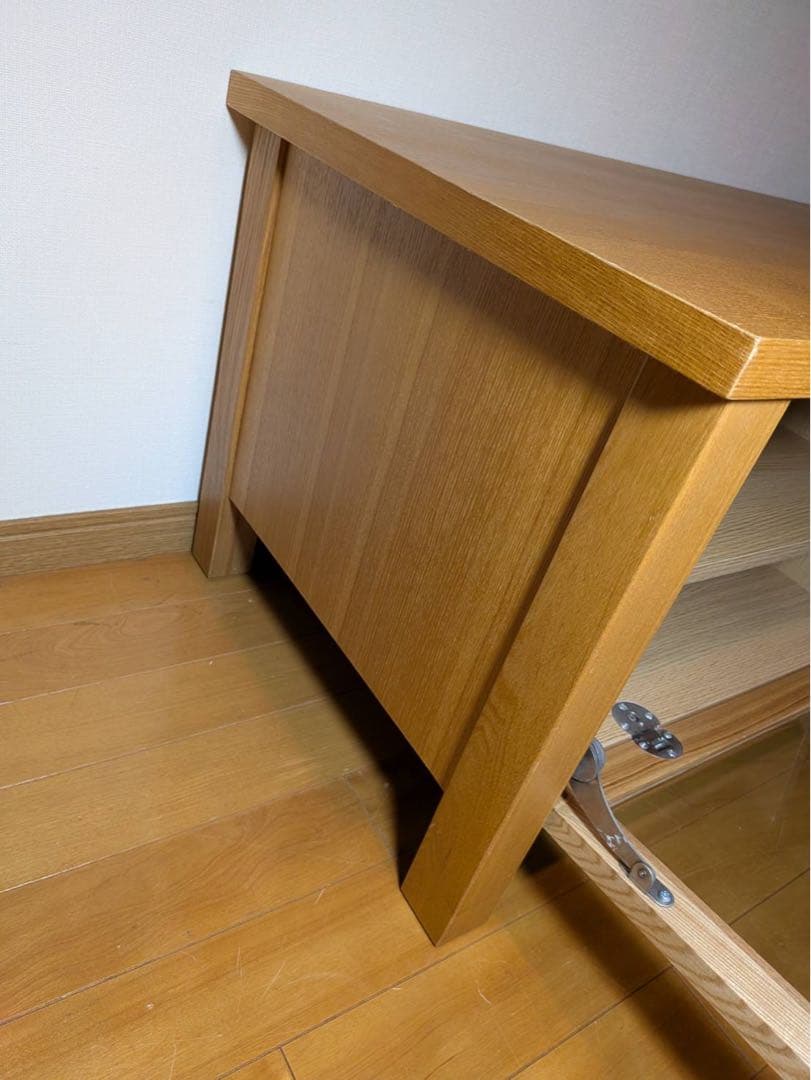 ■送料込■無印良品 木製テレビボード 棚 収納 木製家具 TV台 廃盤家具