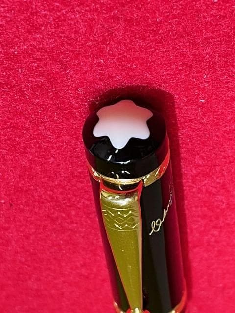 美品 モンブラン 作家シリーズ 1997年 ドストエフスキー ボールペン 即送