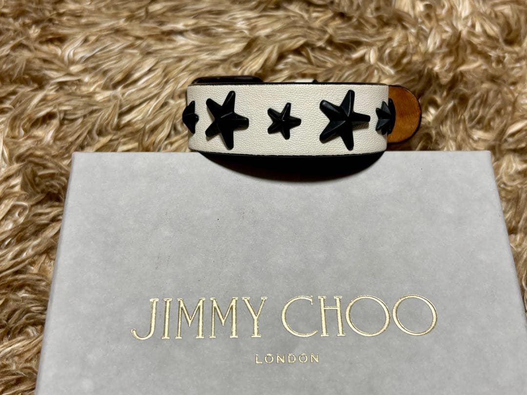 1111　jimmychoo ブレスレット　白　赤　2つセット