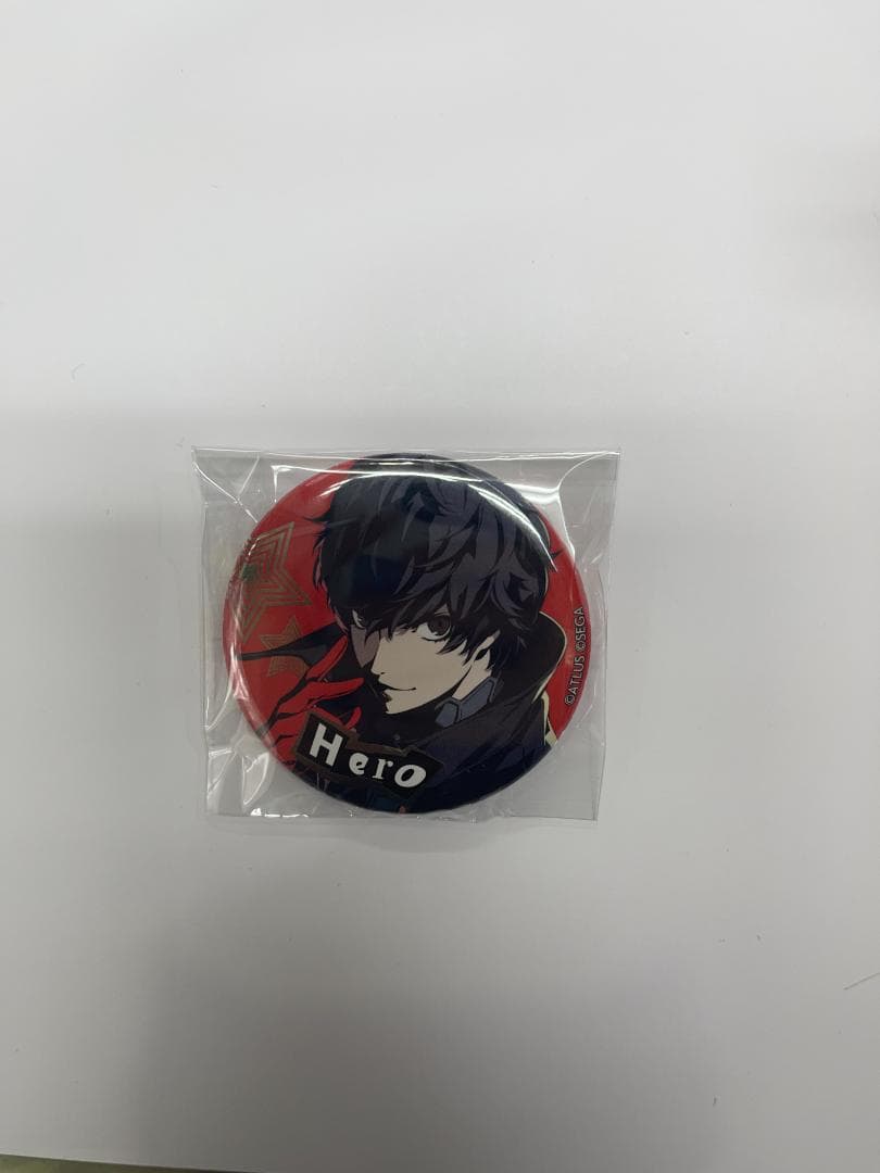 ペルソナ５　楽天コレクション　ジョーカー　缶バッジ