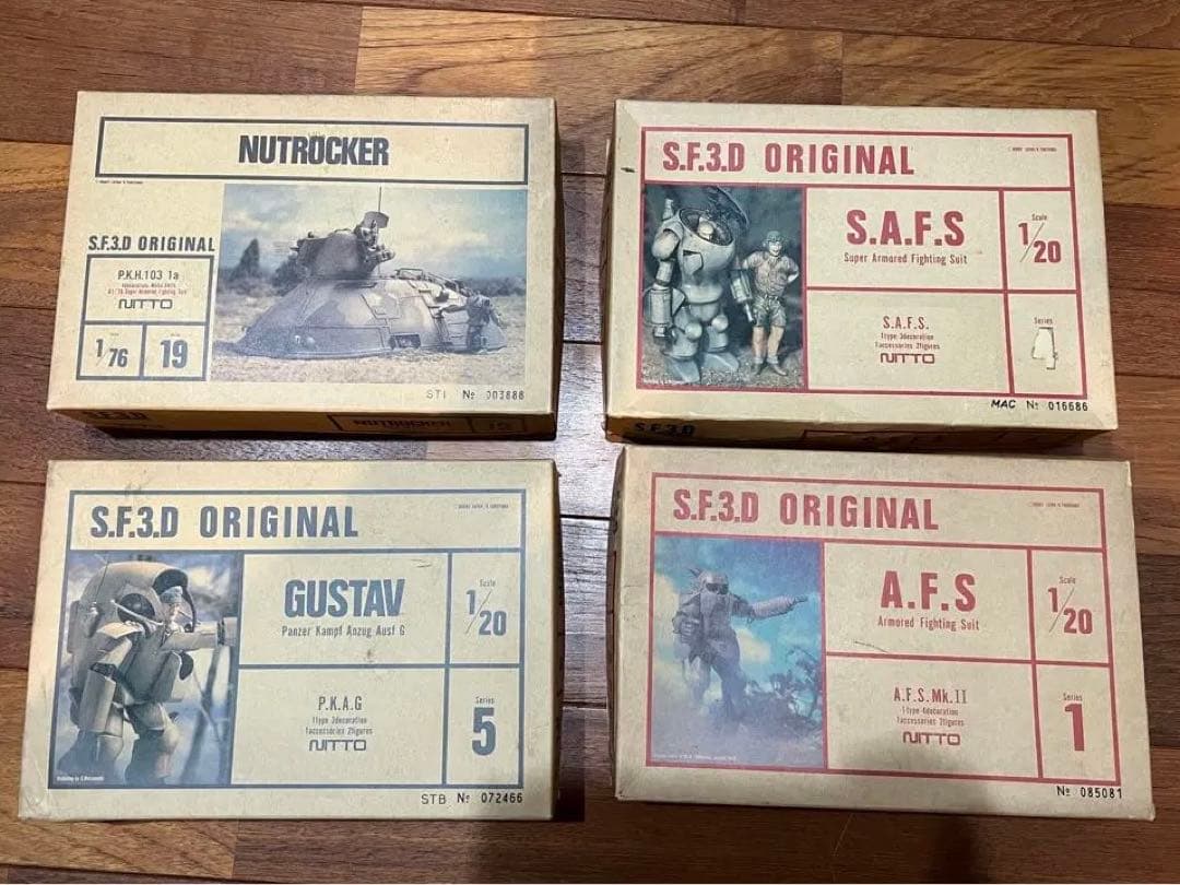 NITTO SF3Dオリジナル　4点