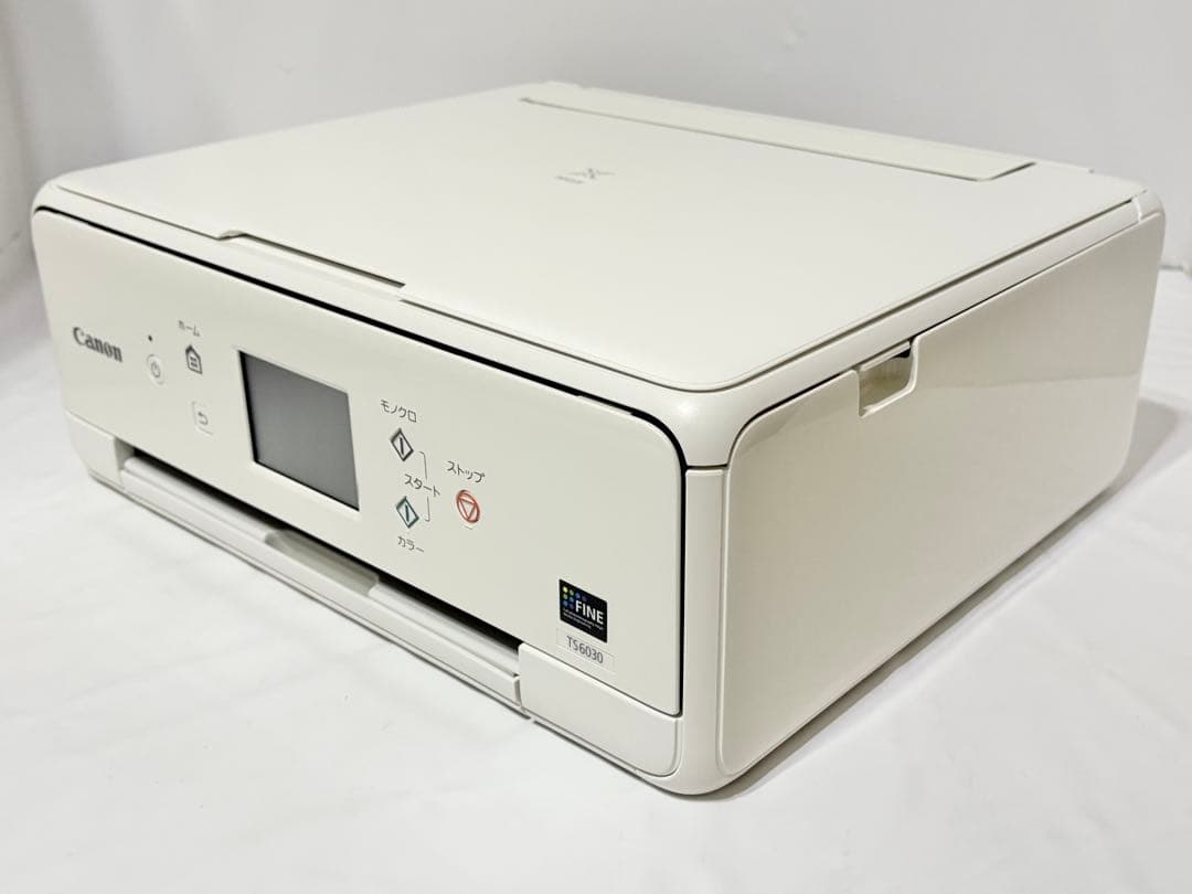 Canon インクジェット プリンター 複合機 PIXUS TS6030 WH