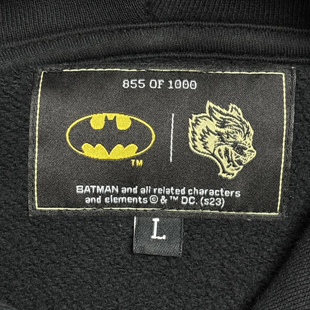 希少 DARCsports BATMAN コラボ スウェット パーカー L