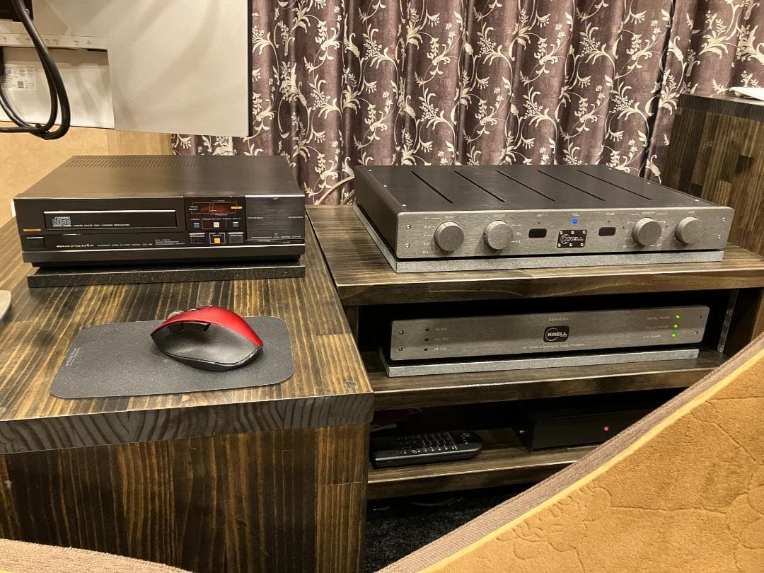 【KAZU】高級天然黒御影石 オーディオボード●特注 上り框　2点　送料込