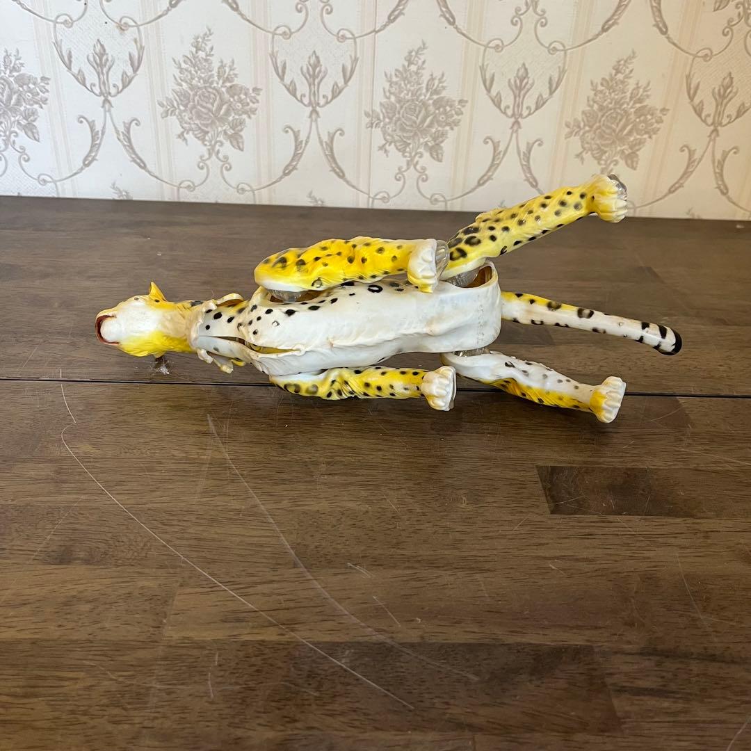 【アンティーク】昭和レトロ 旧タカラ サイボーグジャガー金 変身セット 豹