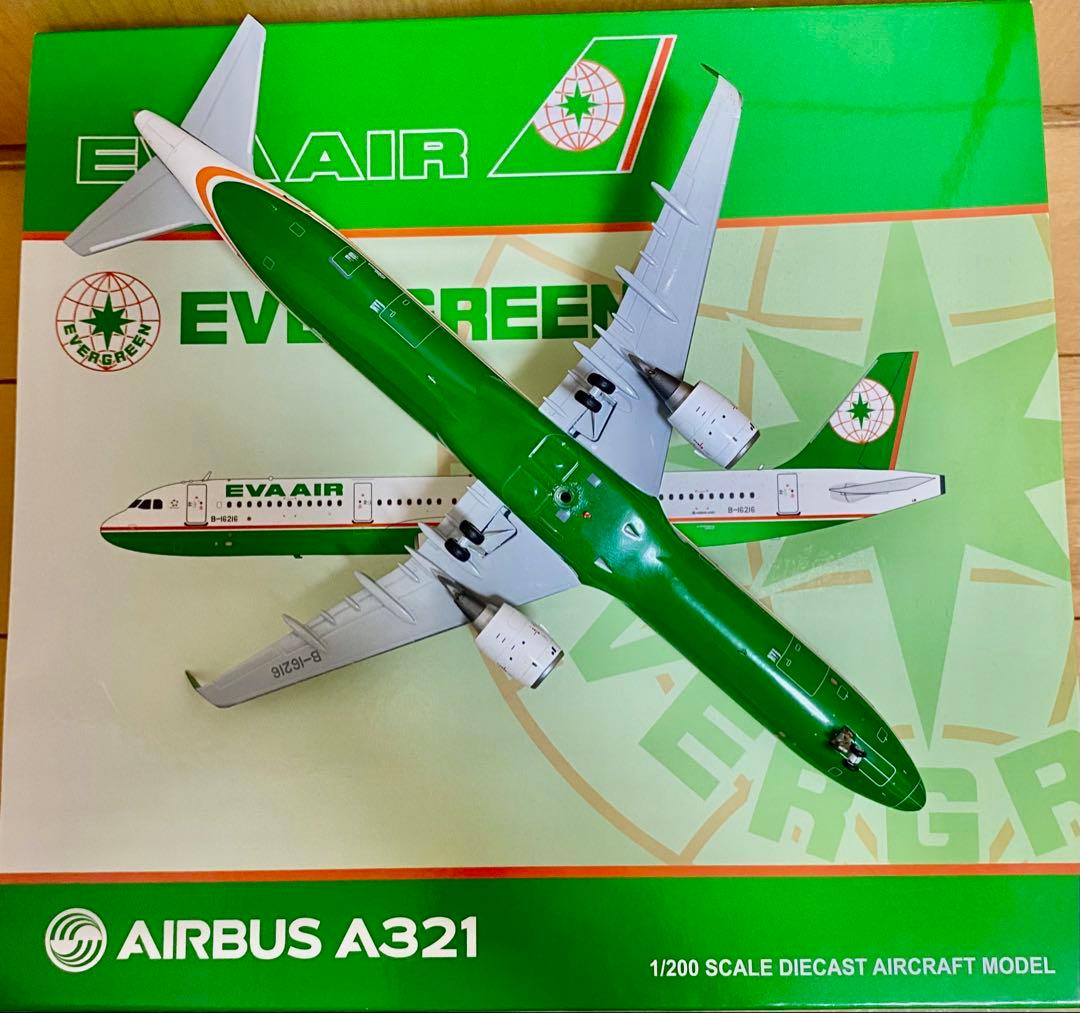 Jc wings エバー航空　A321 B-16216 1/200 LH2095