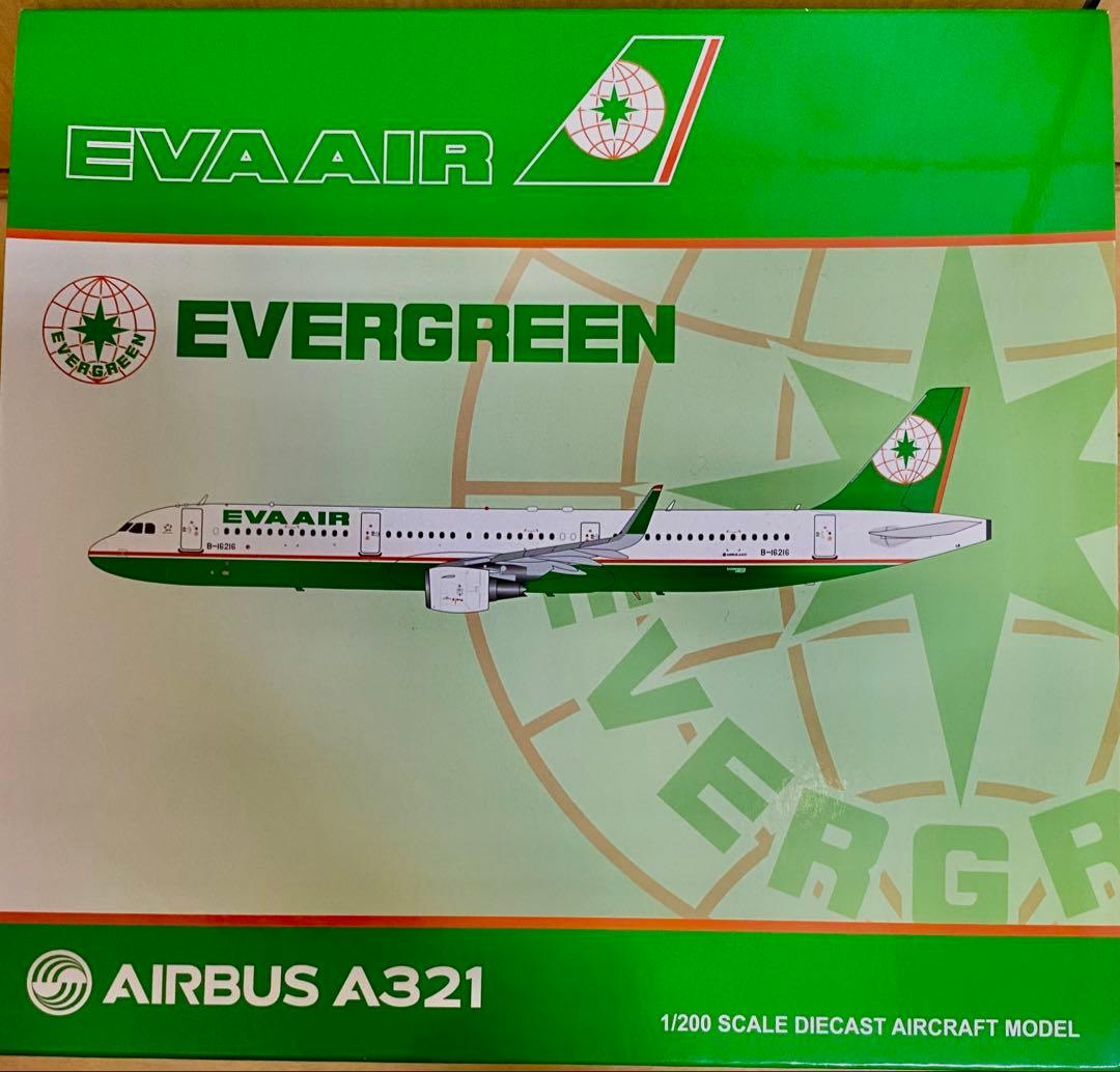 Jc wings エバー航空　A321 B-16216 1/200 LH2095