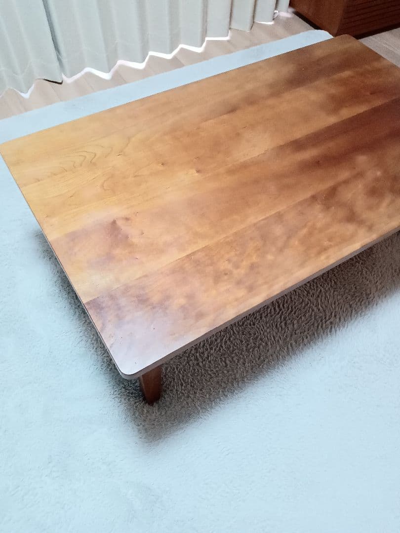 ローテーブル　ブラックチェリー