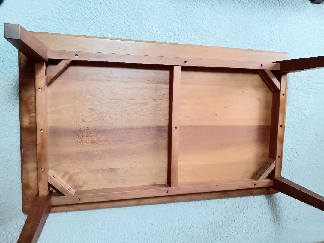 ローテーブル　ブラックチェリー