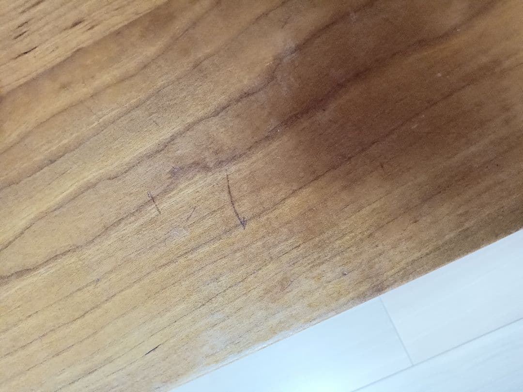 ローテーブル　ブラックチェリー