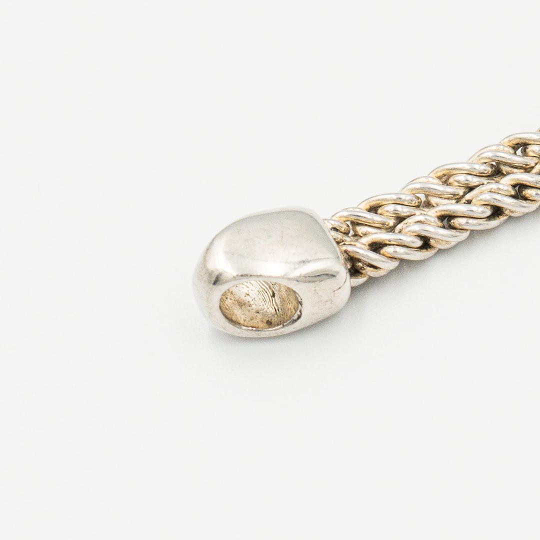 ヴィンテージ ティファニー センターノット ダブルロープ ブレスレット 90's