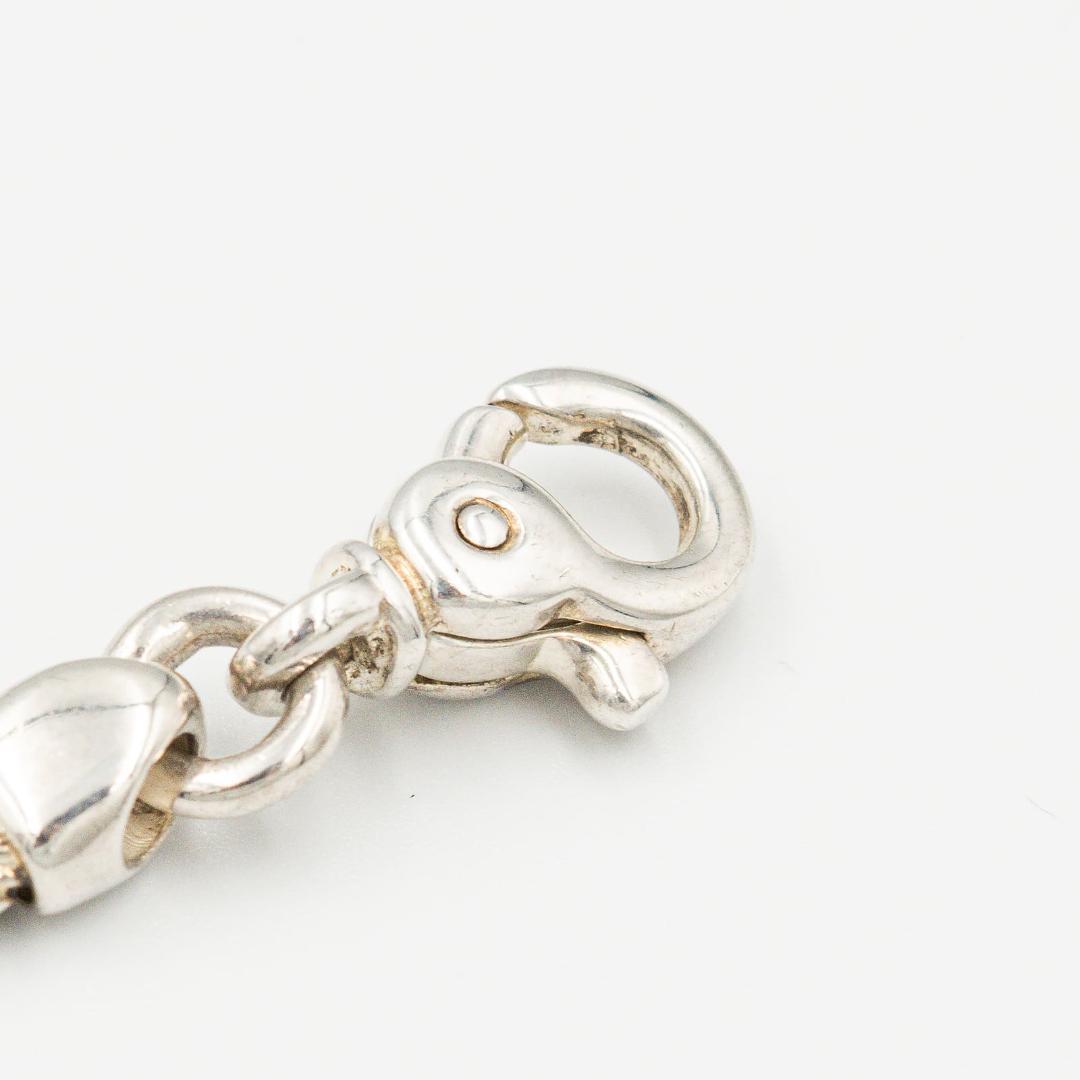 ヴィンテージ ティファニー センターノット ダブルロープ ブレスレット 90's