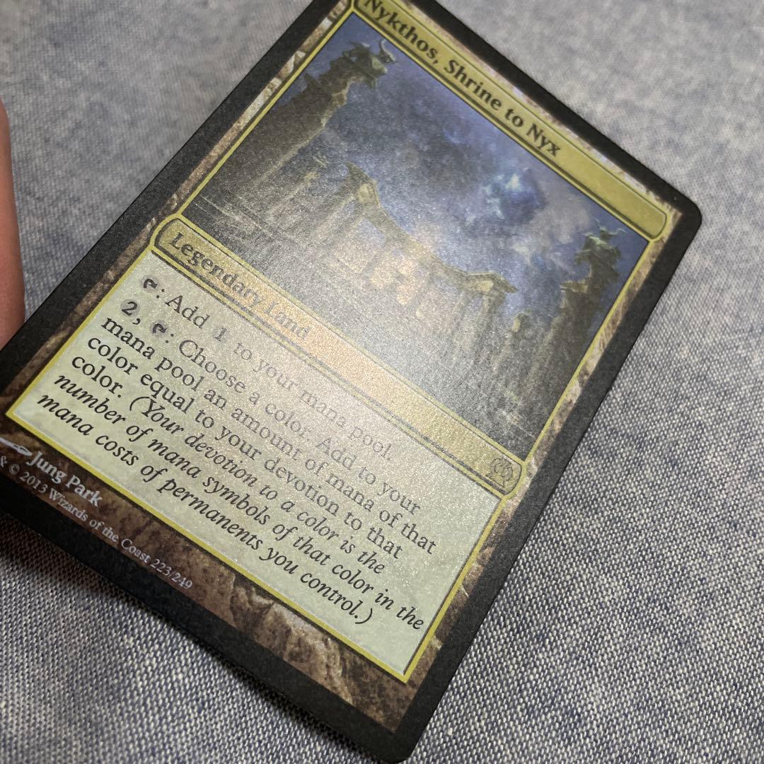 【FOIL】ニクスの祭殿、ニクソス 英語English FOIL THS MTG