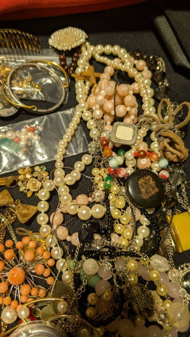 ジュエリーコレクションイミテーションアクセサリー約1.3キロ