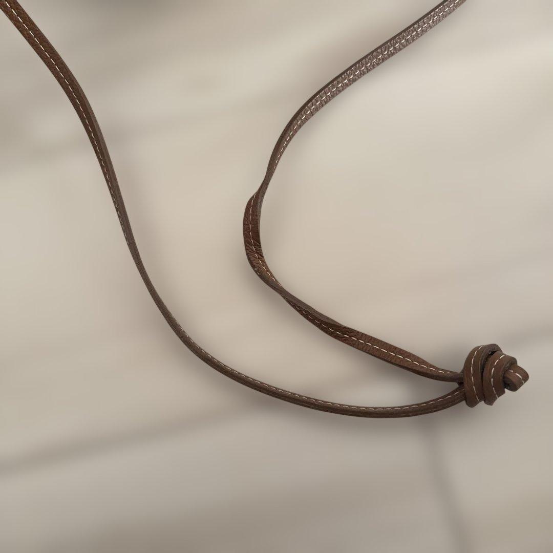 美品　Ayako Bag アヤコバッグ　ポタリバッグ　キャメル