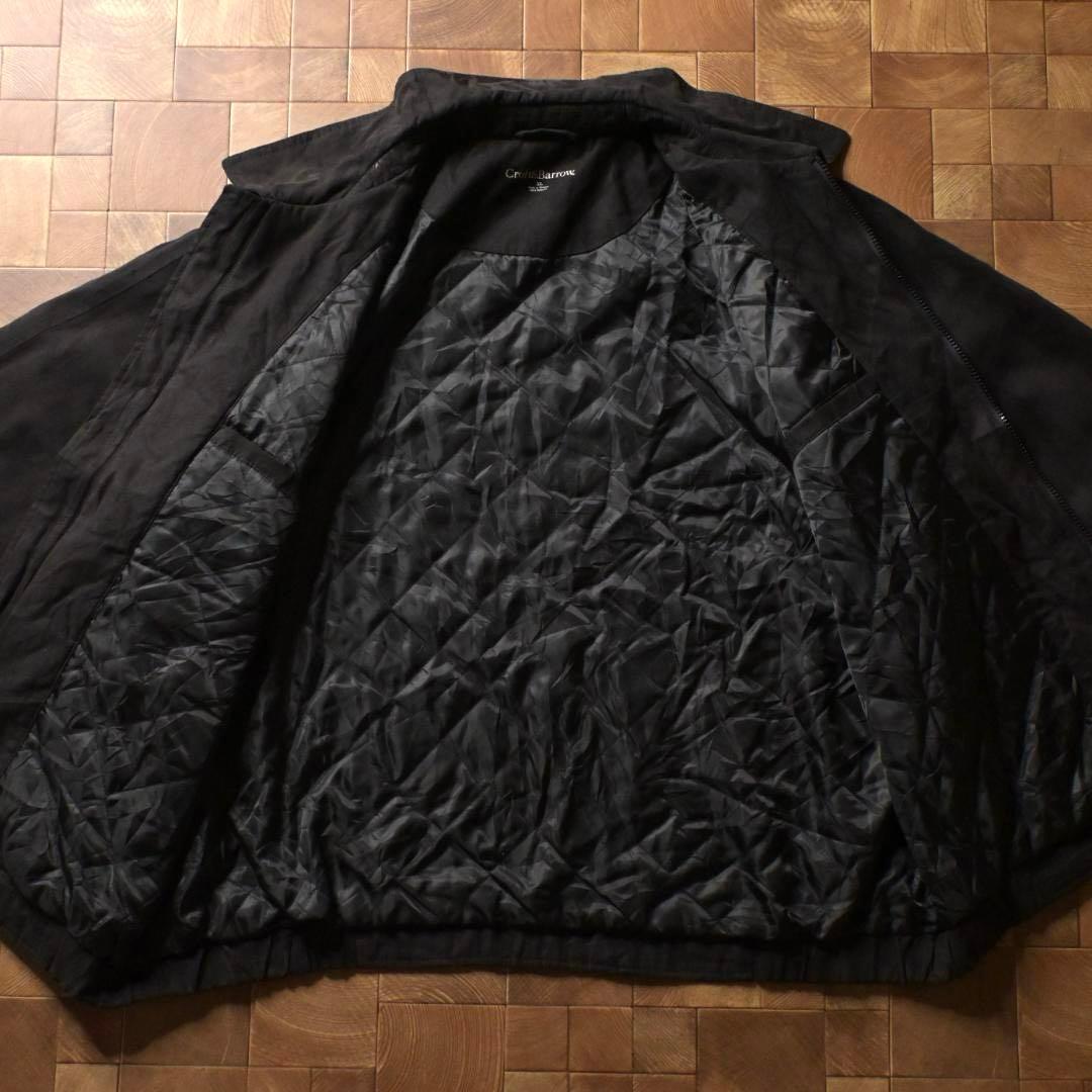 u*d様 Croft&Barrow　スエードタッチ　スイングジャケット　ブラック