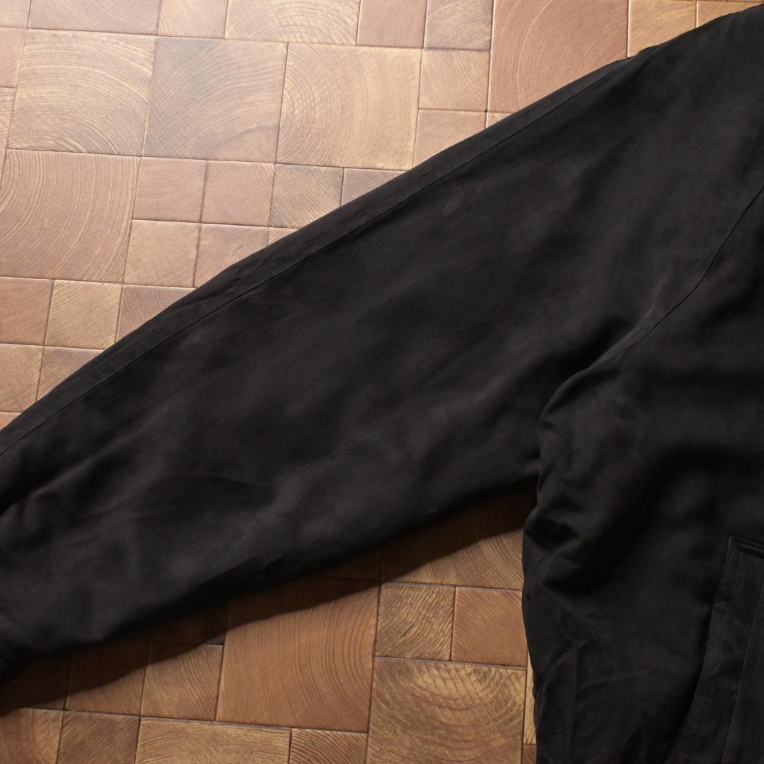 u*d様 Croft&Barrow　スエードタッチ　スイングジャケット　ブラック