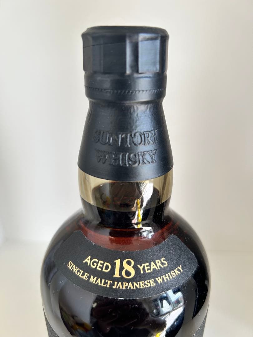 山崎 18年 シングルモルトウイスキー【箱無し】