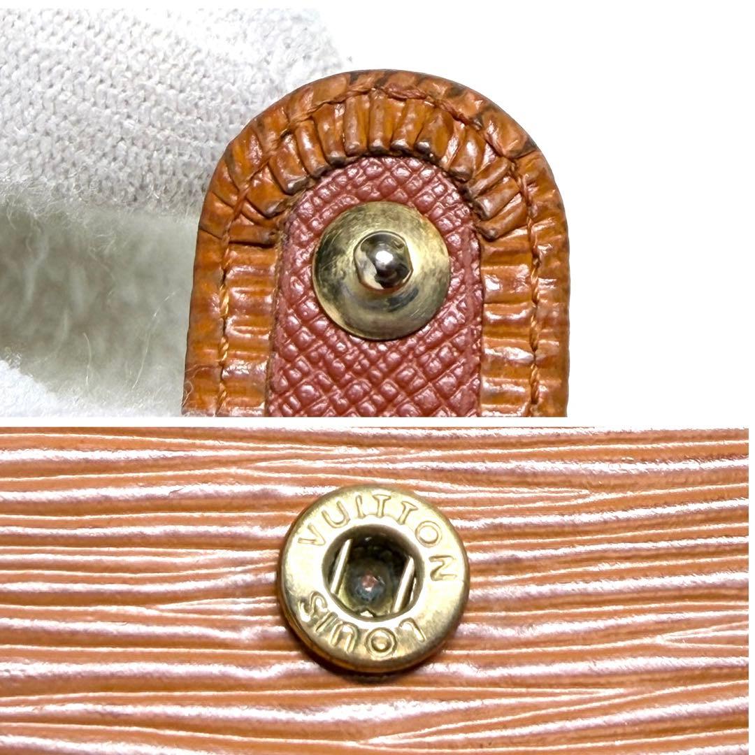 美品　LOUIS VUITTON ルイヴィトン エピ 財布 ブラウン　がま口