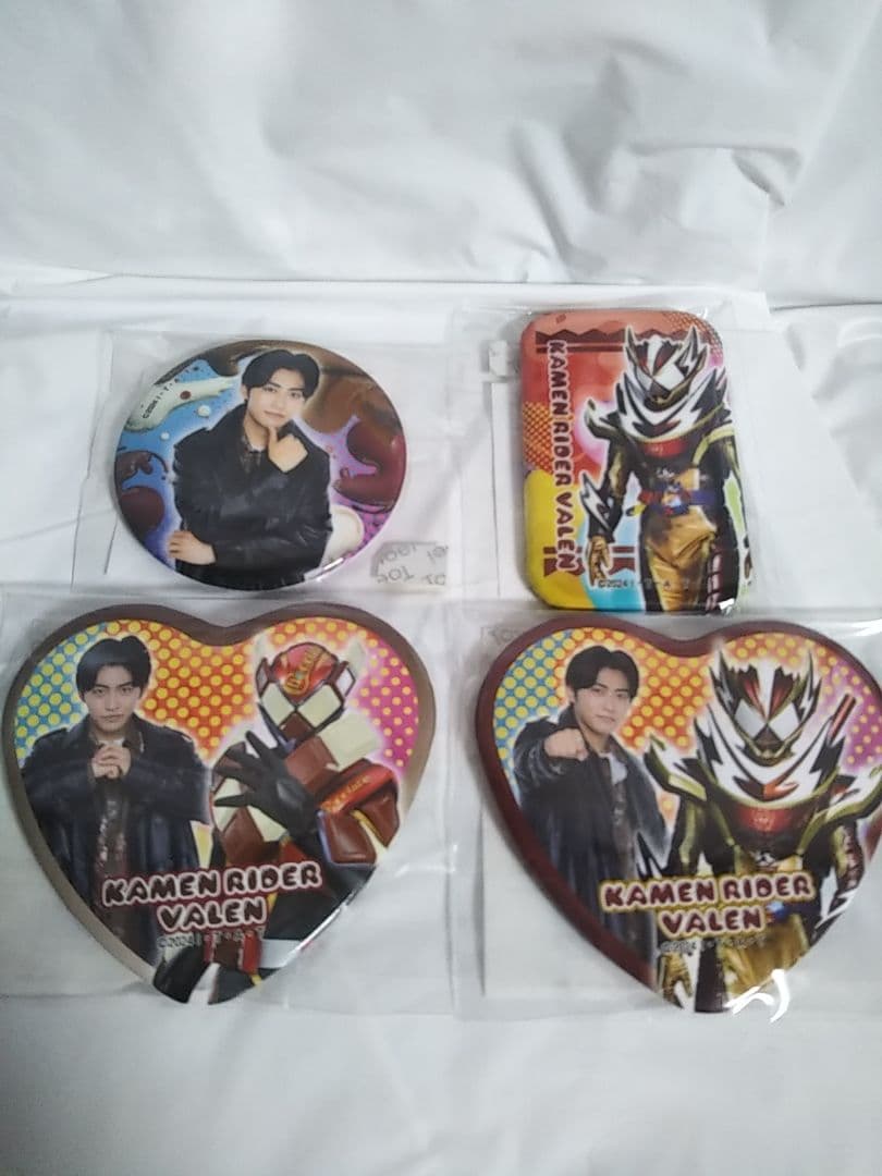 仮面ライダーガヴ　ＴＯＳくじ　Ａ賞　缶バッジ　ヴァレン　辛木田絆斗　フラッペ