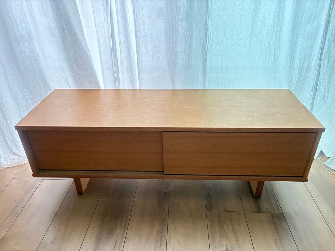無印良品 テレビ台 オーク材幅110