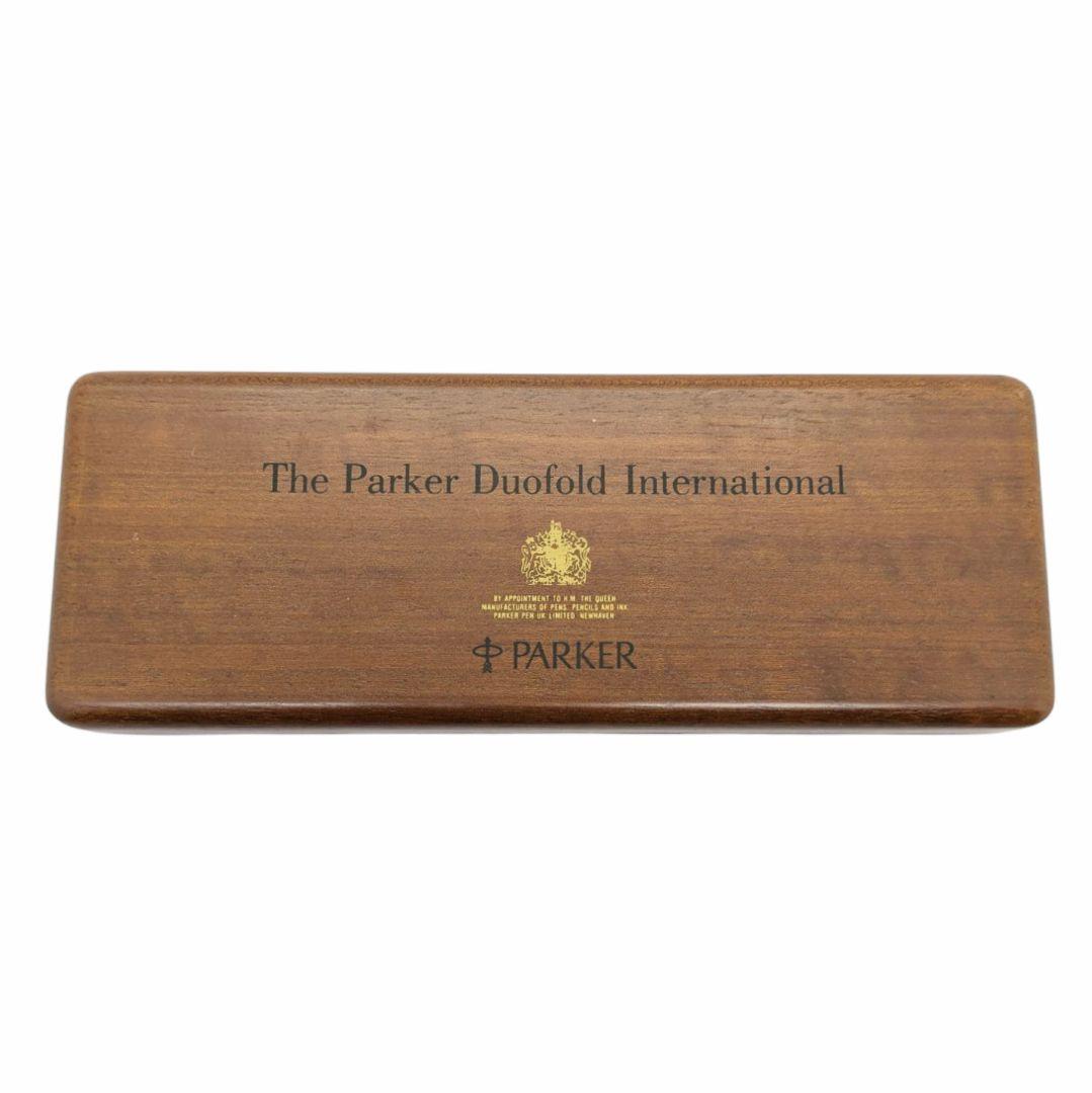 PARKER パーカー デュオフォールド インターナショナル マーブル 万年筆