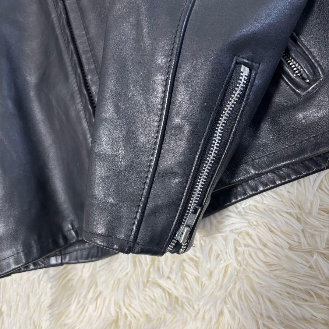 人気✨schott 641E レザージャケット　シングルライダース　本革　38