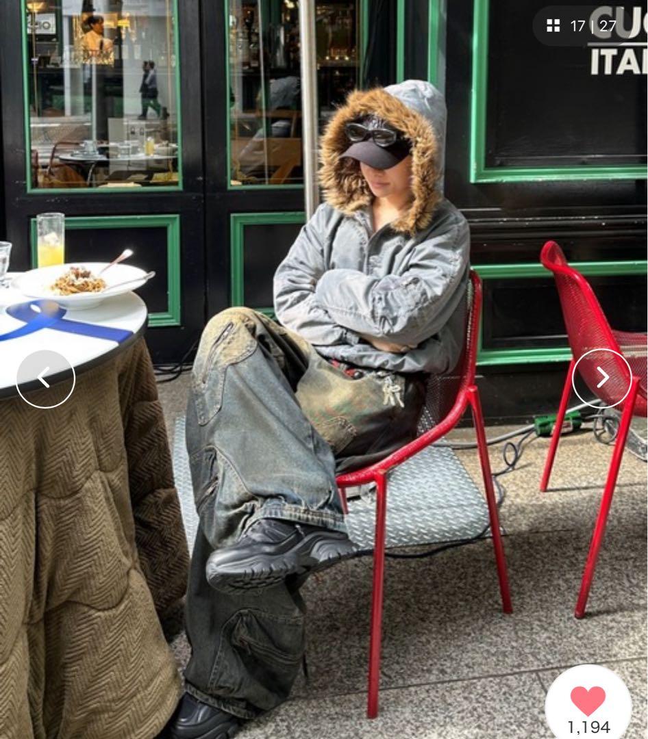 vintage ヴィンテージメイクショートファージャケット