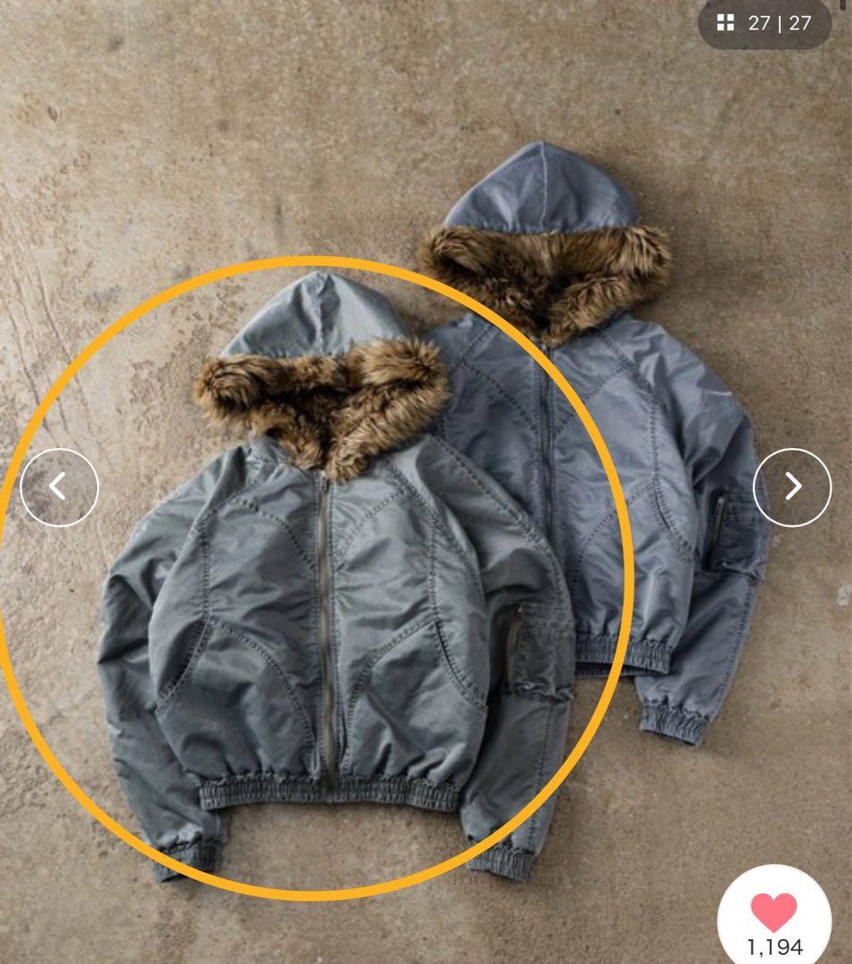 vintage ヴィンテージメイクショートファージャケット