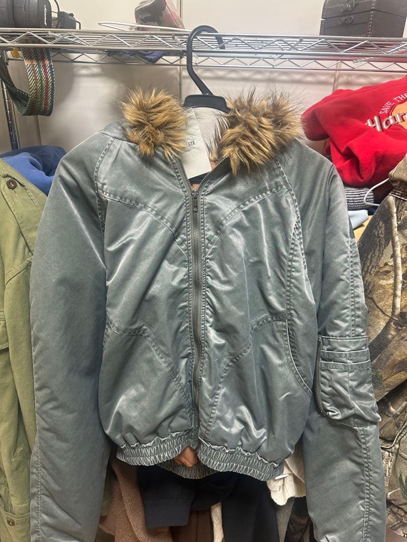 vintage ヴィンテージメイクショートファージャケット