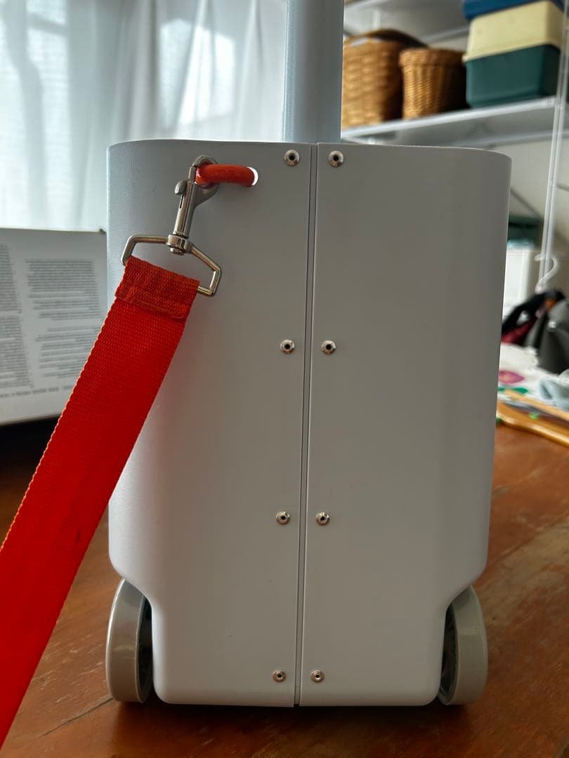 美品　JETKIDS by STOKKE 水色　キャリーカート 旅行用品　箱付き