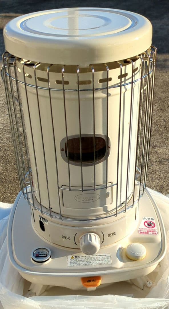 CORONA SL-5121(W) ホワイト 石油ストーブ コロナ自然通気開放式