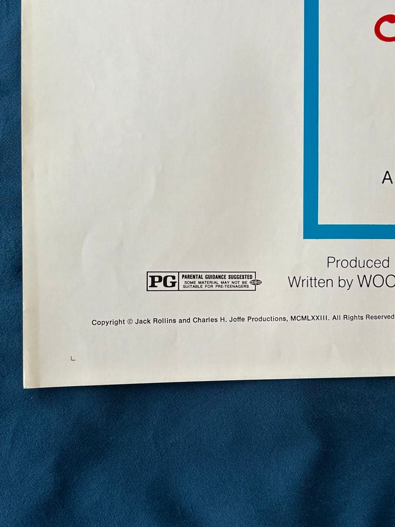 スリーパー　USオリジナル映画ポスター