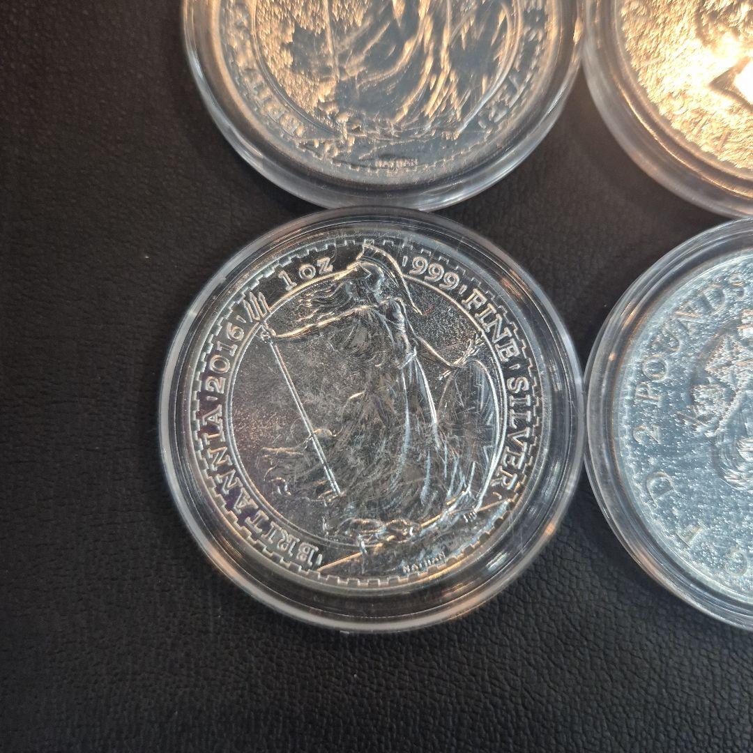 ブリタニア　銀貨　2016年