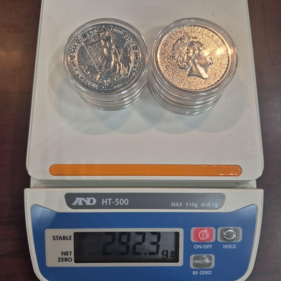 ブリタニア　銀貨　2016年