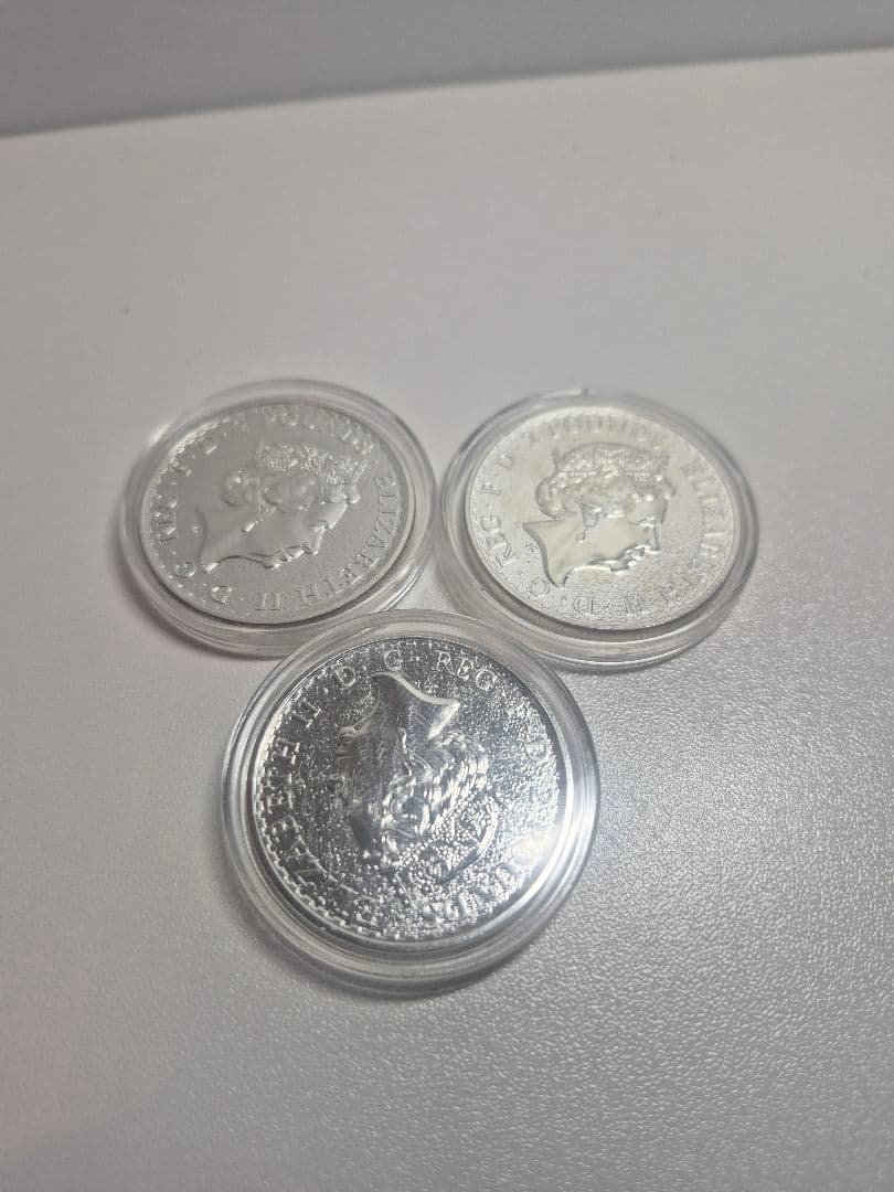 ブリタニア　銀貨　2016年