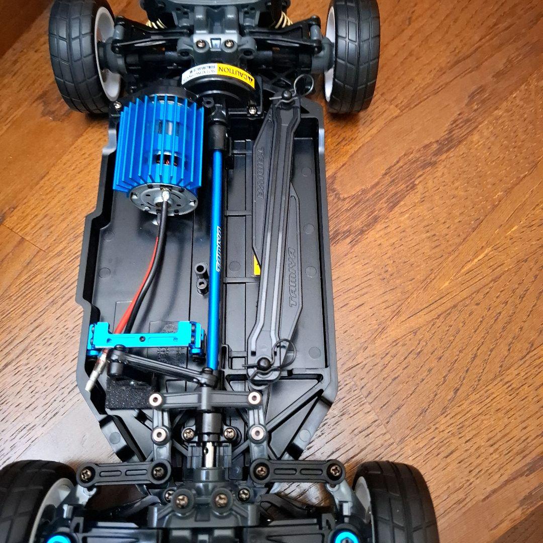 田　宮 T T 0 2 D シャーシ　 組み立て完成品