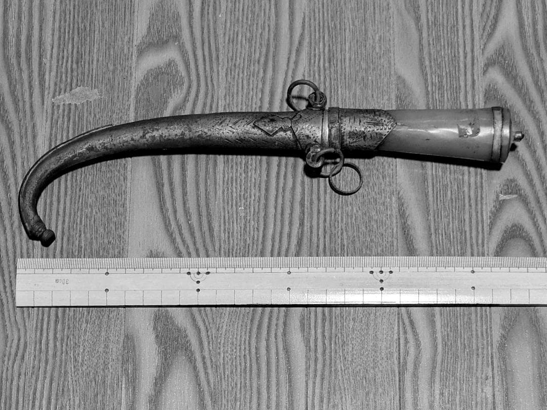 ハンドメイド モロッコナイフ モロッコ製ヴィンテージナイフ 約50年前の骨董品