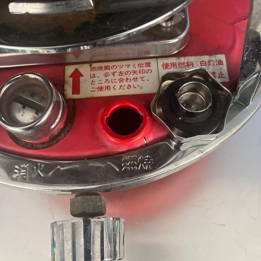 石油ストーブ ＫＳＰー１ 赤フジカ　昭和レトロ　（動作未確認）現状品
