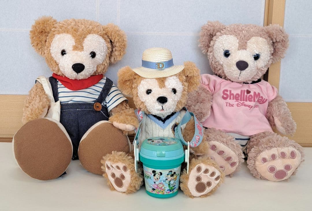 ダッフィー 　ぬいぐるみ　ディズニー　シェリーメイ　きせかえ　コス　シー