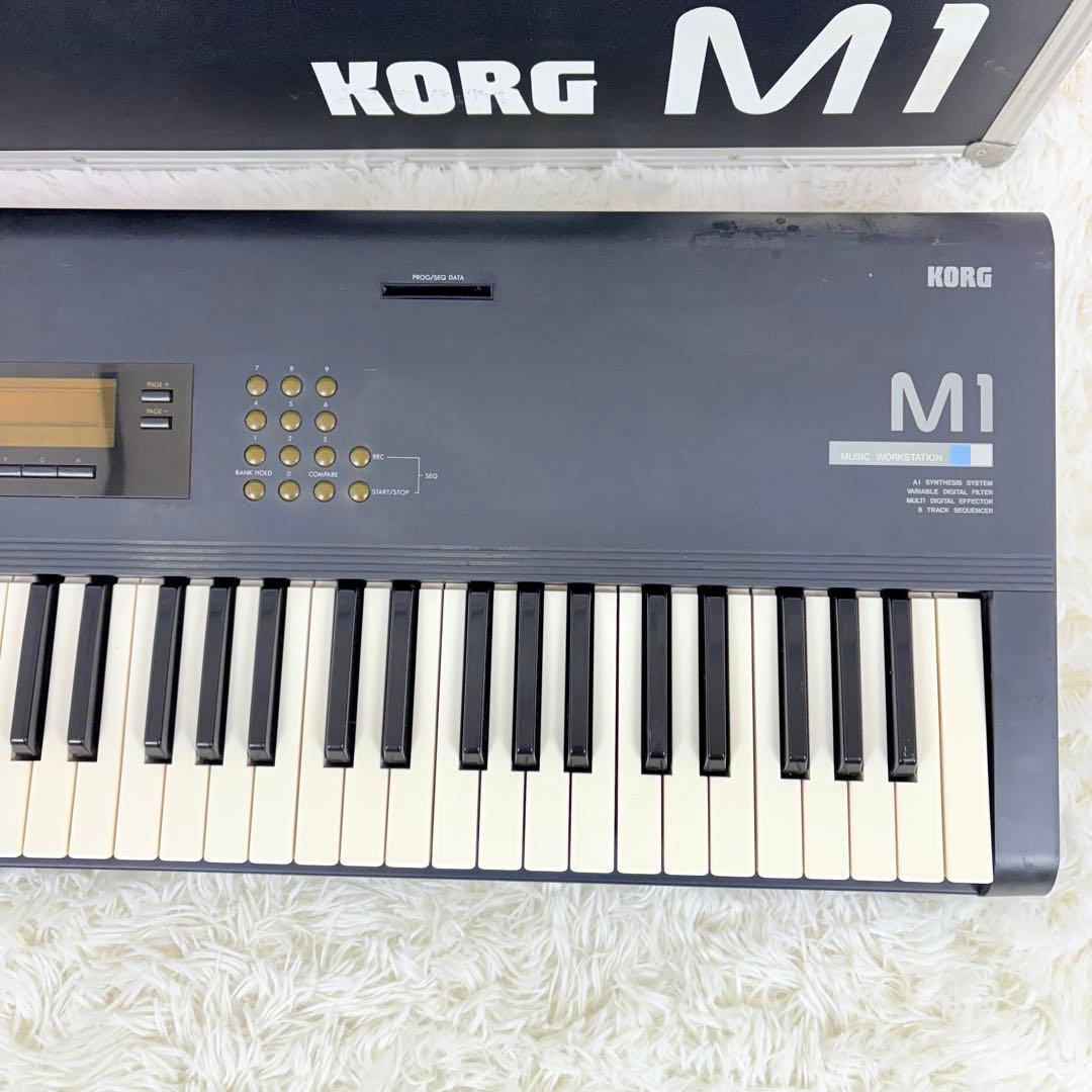 KORG M1 シンセサイザー ハードケース付き コルグ 希少 鍵盤楽器