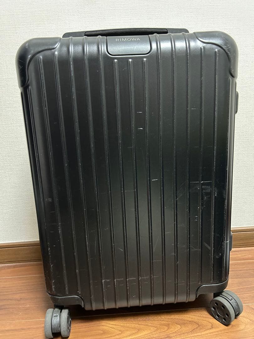 【ジャンク品】RIMOWA ブラック キャリーケース 機内持ち込み