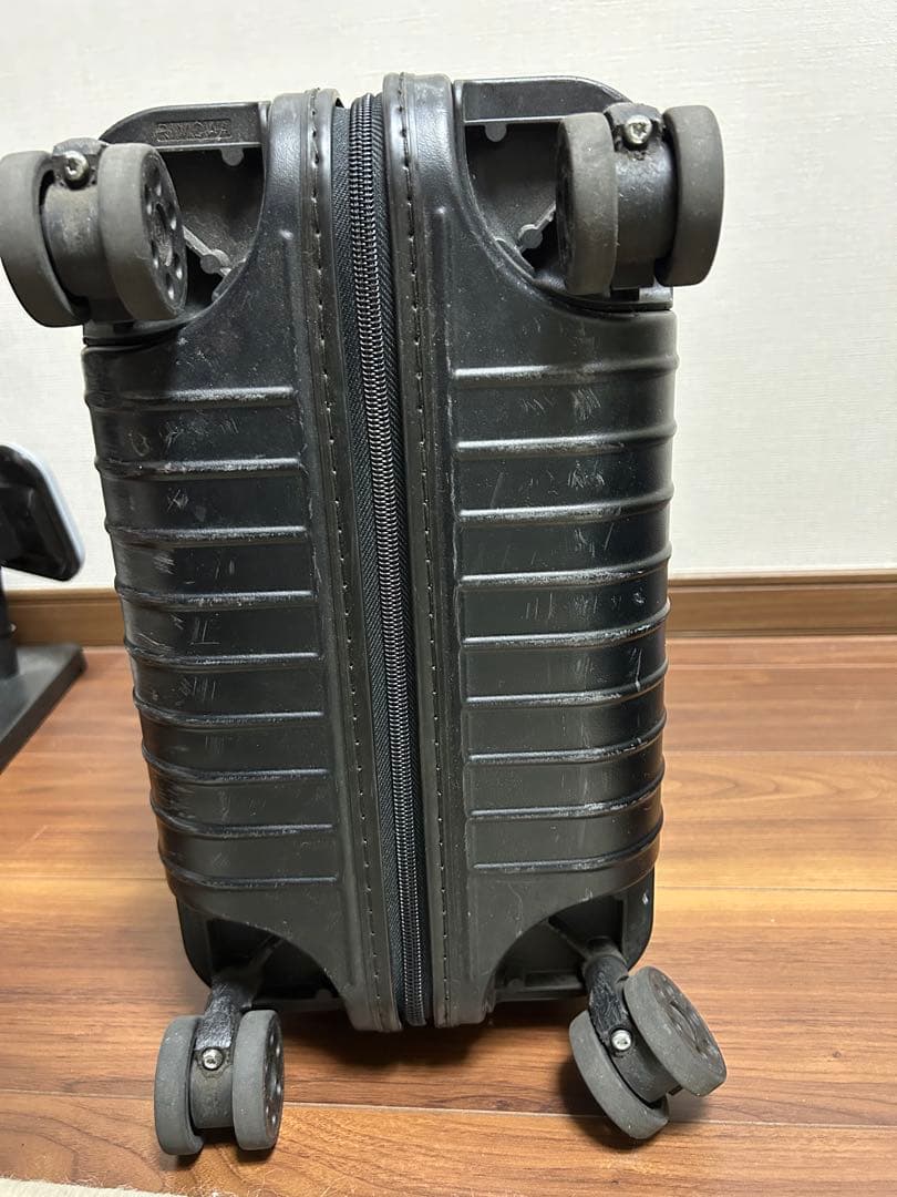 【ジャンク品】RIMOWA ブラック キャリーケース 機内持ち込み
