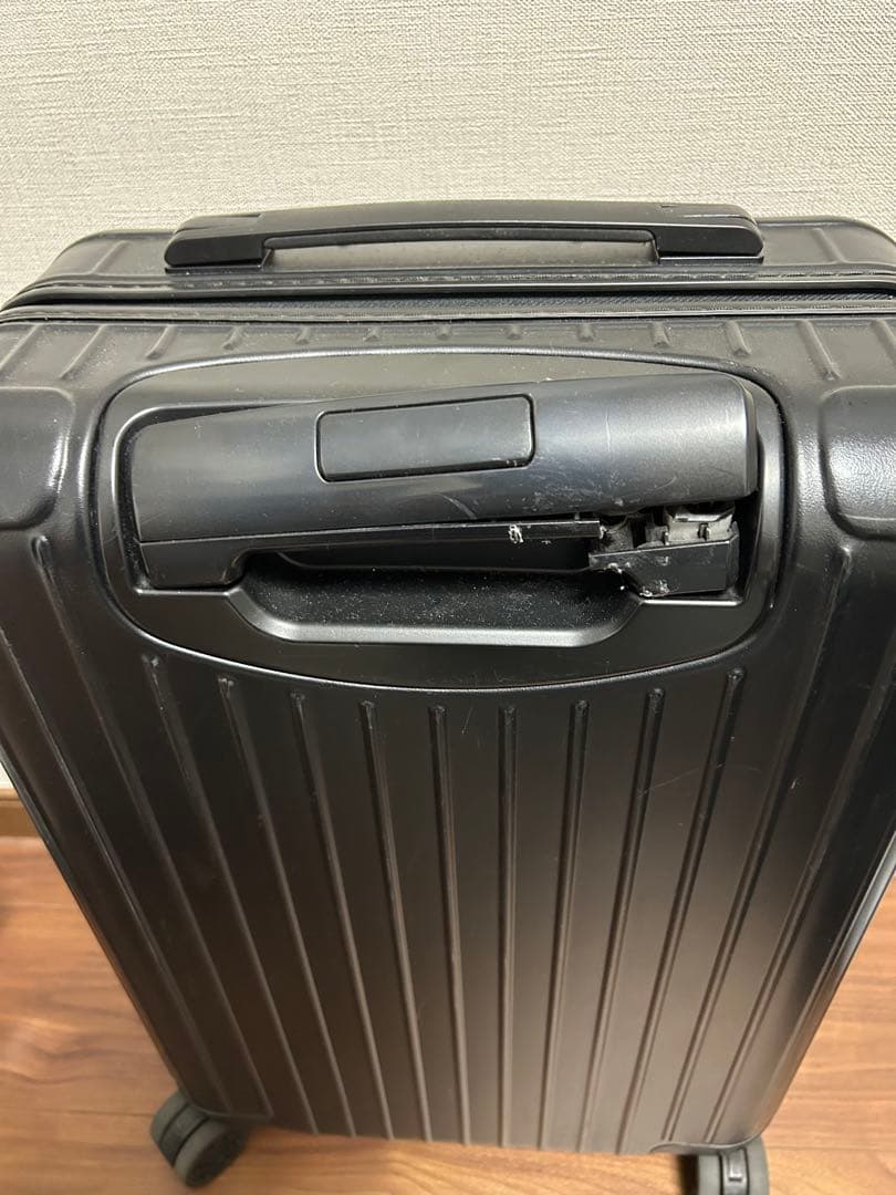【ジャンク品】RIMOWA ブラック キャリーケース 機内持ち込み