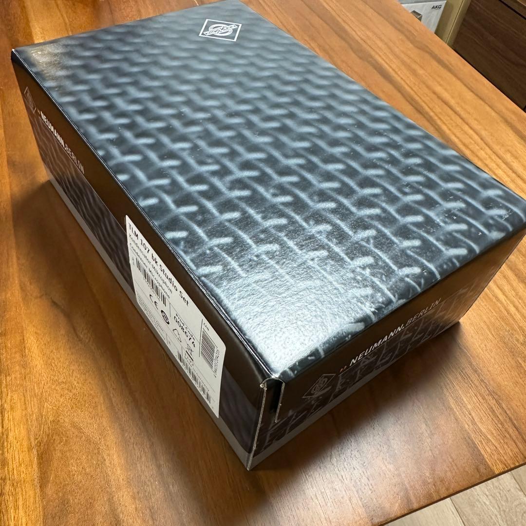 【新品未使用】Neumann ノイマンTLM 107 黒 Studio set