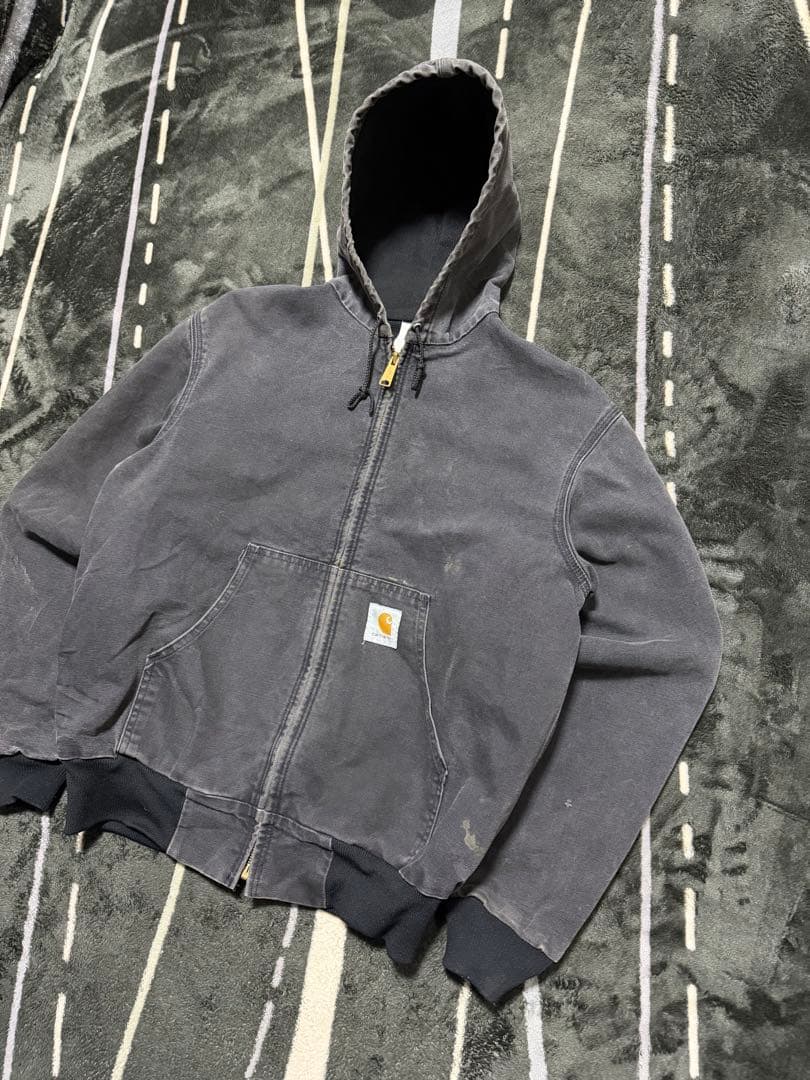 ‼️希望90sカーハートアクティブジャケットJ03ブラックUSA製