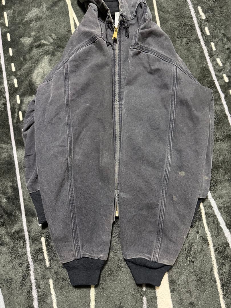 ‼️希望90sカーハートアクティブジャケットJ03ブラックUSA製