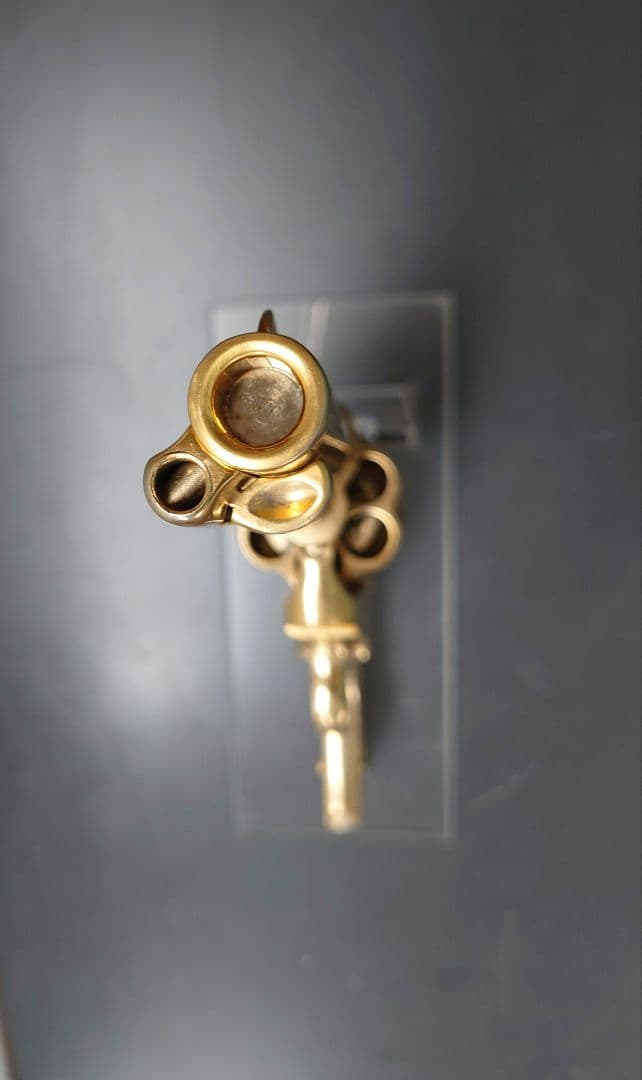 マルシン　コルト　SAA45 金属　22kメッキ　モデルガン 　グリップ無し