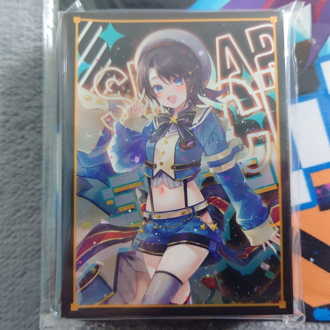 α1 ホロライブ アイドル衣装&ネオン 大空スバル スリーブ&プレイマット